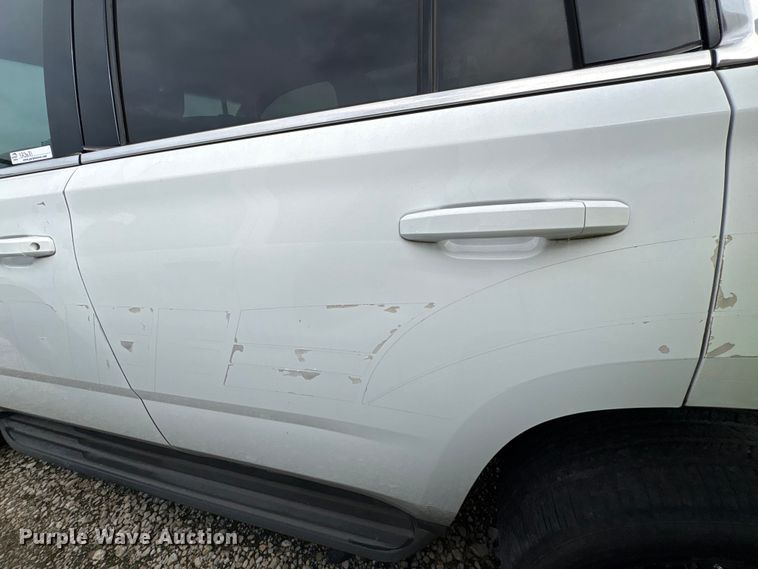 image for item YA3681 2017 Chevrolet Tahoe Police SUV