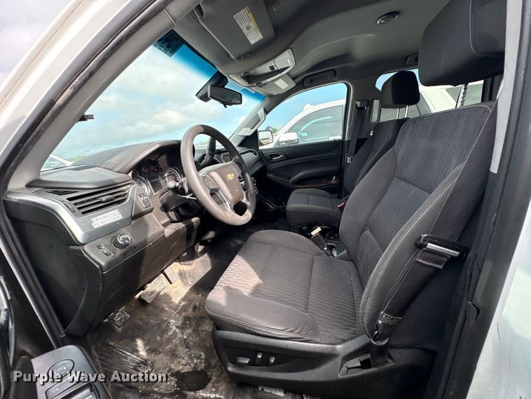 image for item YA3681 2017 Chevrolet Tahoe Police SUV
