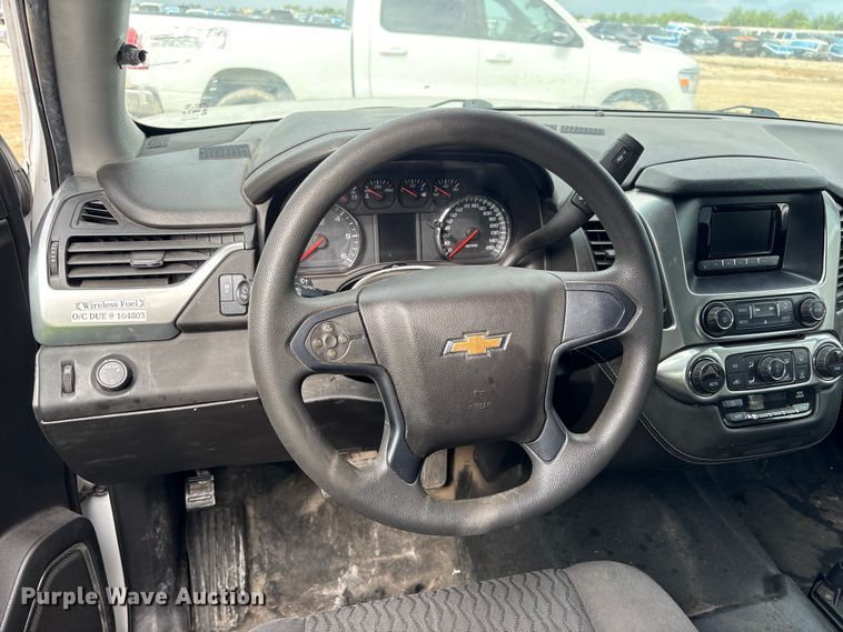 image for item YA3681 2017 Chevrolet Tahoe Police SUV