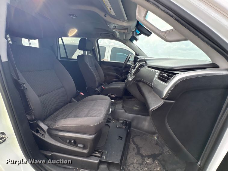image for item YA3681 2017 Chevrolet Tahoe Police SUV