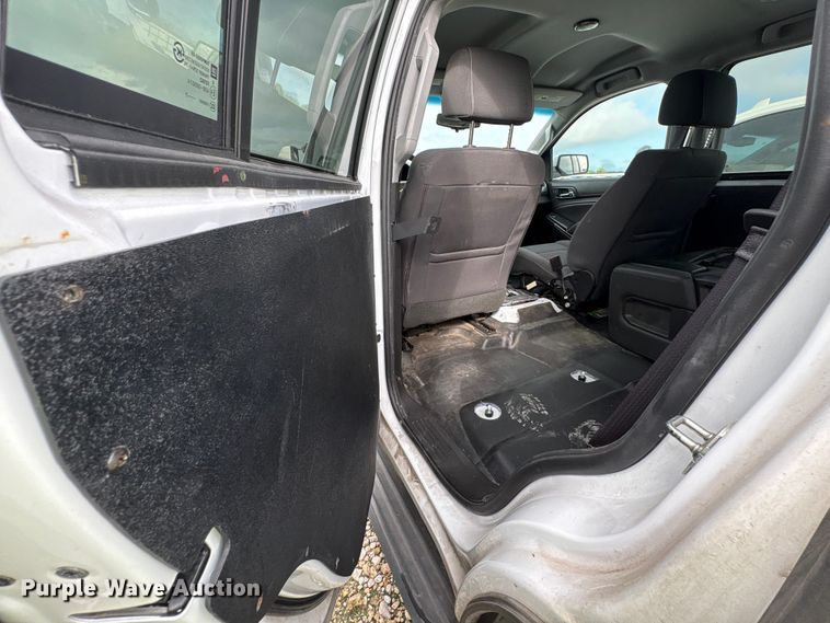 image for item YA3681 2017 Chevrolet Tahoe Police SUV