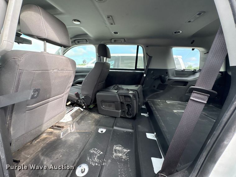 image for item YA3681 2017 Chevrolet Tahoe Police SUV