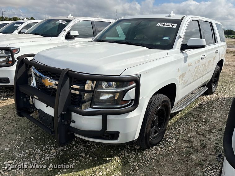 image for item YA3682 2018 Chevrolet Tahoe Police SUV