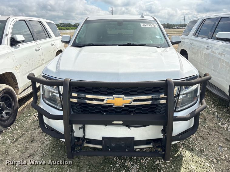 image for item YA3682 2018 Chevrolet Tahoe Police SUV