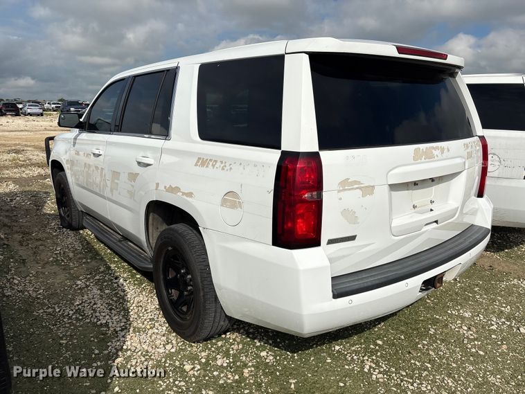 image for item YA3682 2018 Chevrolet Tahoe Police SUV