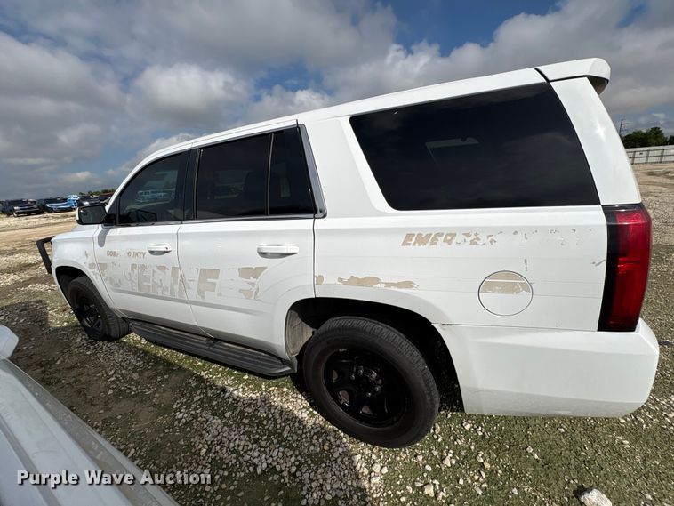 image for item YA3682 2018 Chevrolet Tahoe Police SUV