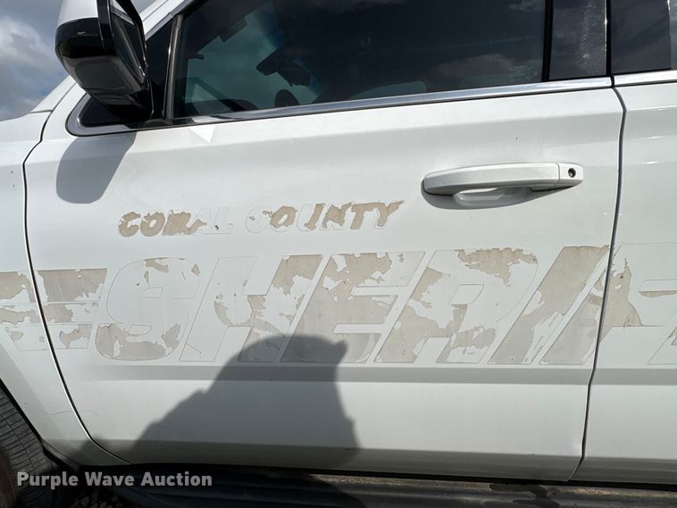 image for item YA3682 2018 Chevrolet Tahoe Police SUV