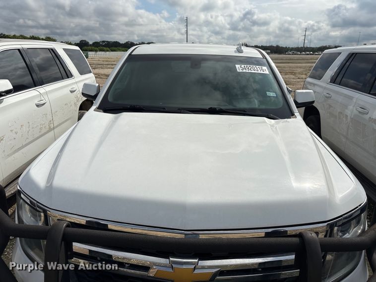 image for item YA3682 2018 Chevrolet Tahoe Police SUV