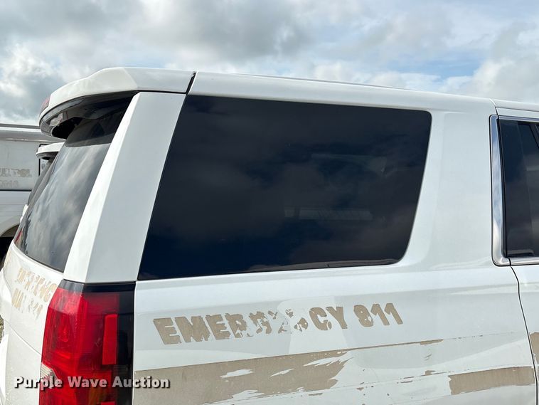 image for item YA3682 2018 Chevrolet Tahoe Police SUV