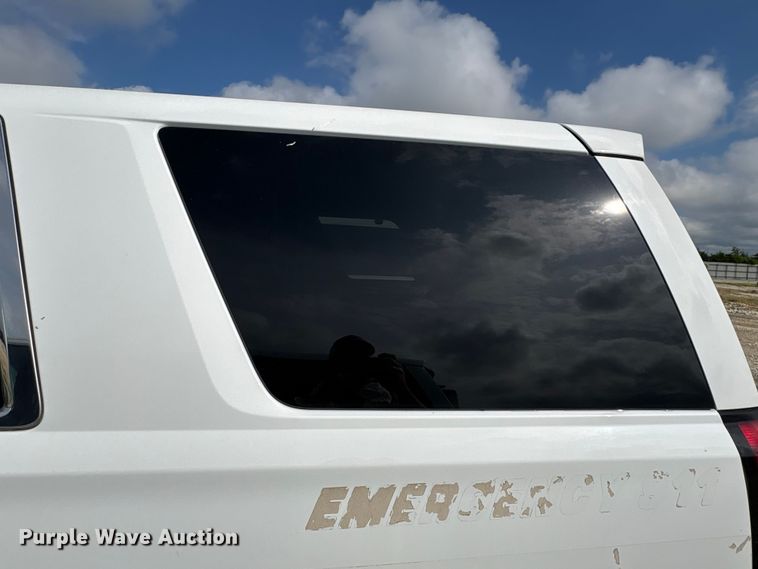 image for item YA3682 2018 Chevrolet Tahoe Police SUV