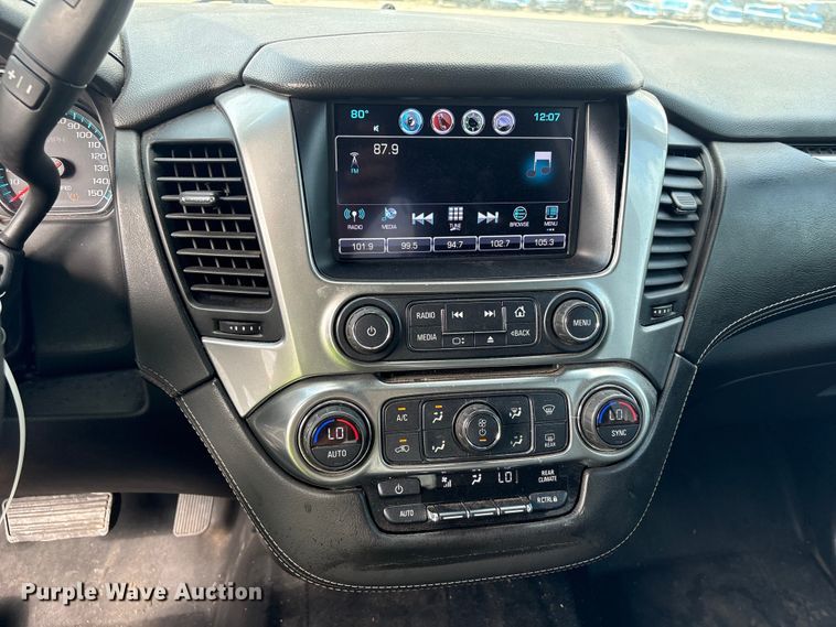 image for item YA3682 2018 Chevrolet Tahoe Police SUV