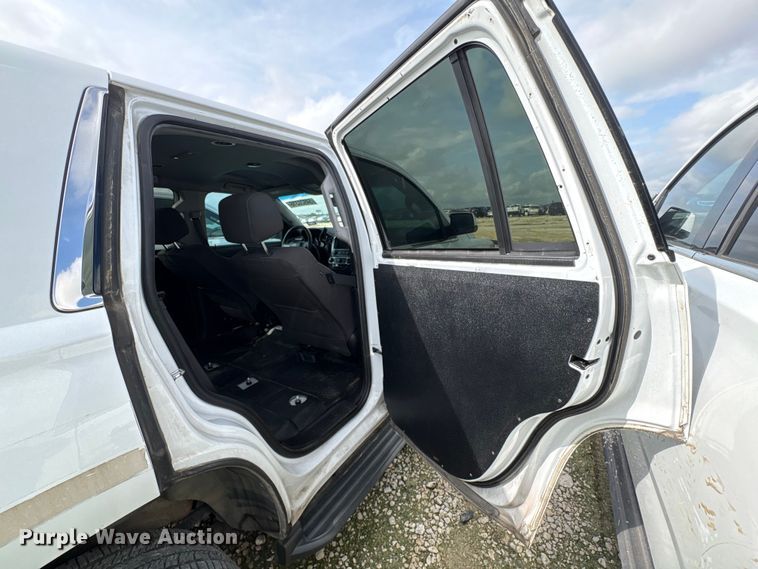image for item YA3682 2018 Chevrolet Tahoe Police SUV