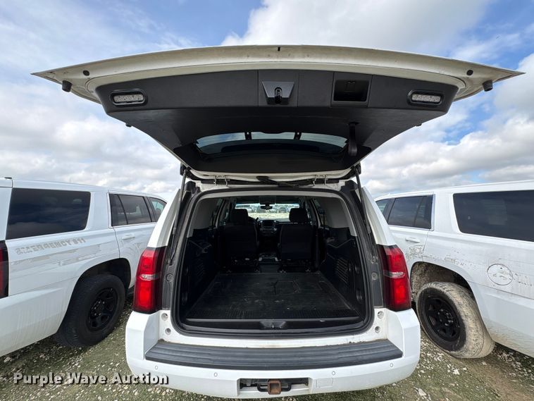 image for item YA3682 2018 Chevrolet Tahoe Police SUV