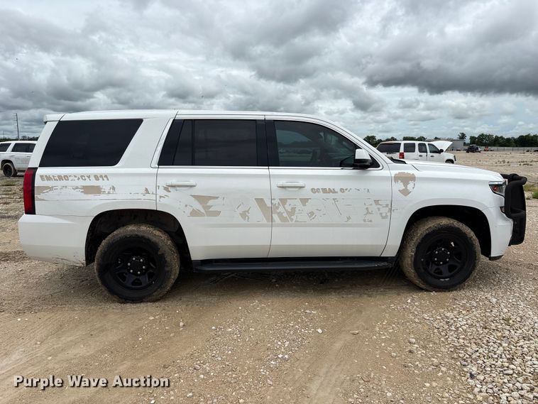 image for item YA3683 2018 Chevrolet Tahoe Police SUV