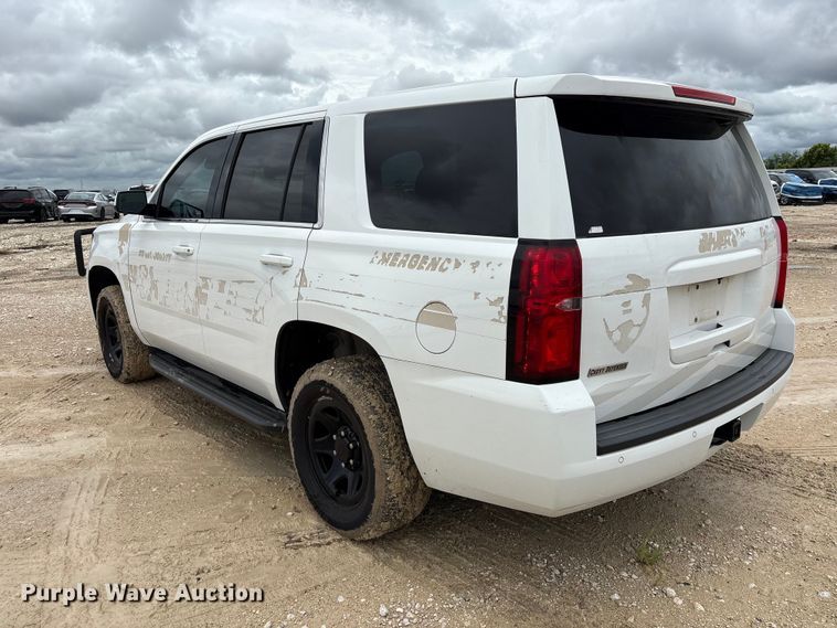 image for item YA3683 2018 Chevrolet Tahoe Police SUV