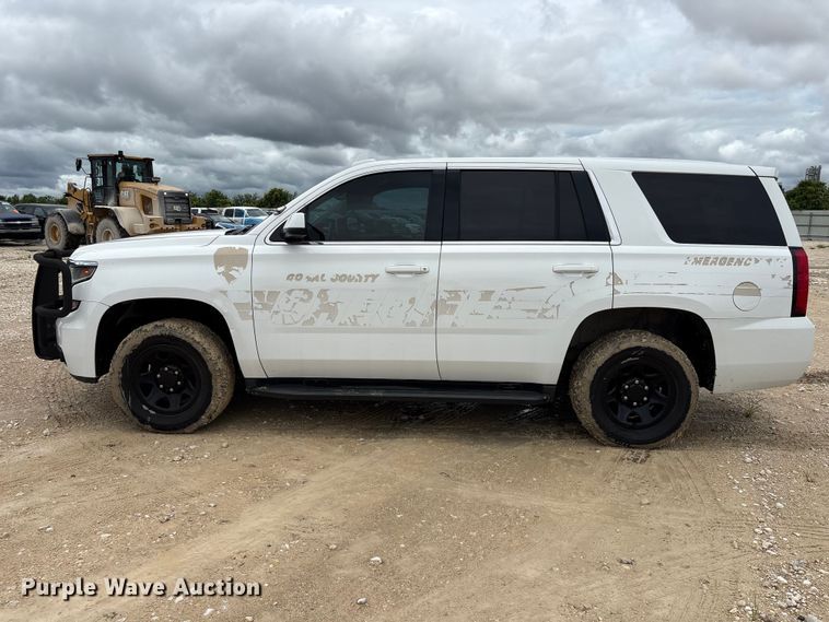 image for item YA3683 2018 Chevrolet Tahoe Police SUV