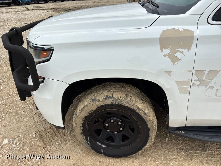 image for item YA3683 2018 Chevrolet Tahoe Police SUV
