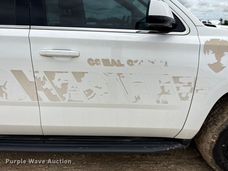 image for item YA3683 2018 Chevrolet Tahoe Police SUV