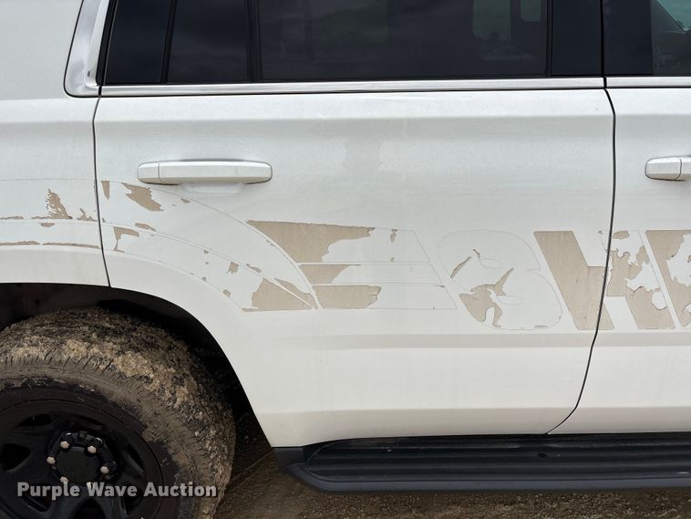 image for item YA3683 2018 Chevrolet Tahoe Police SUV
