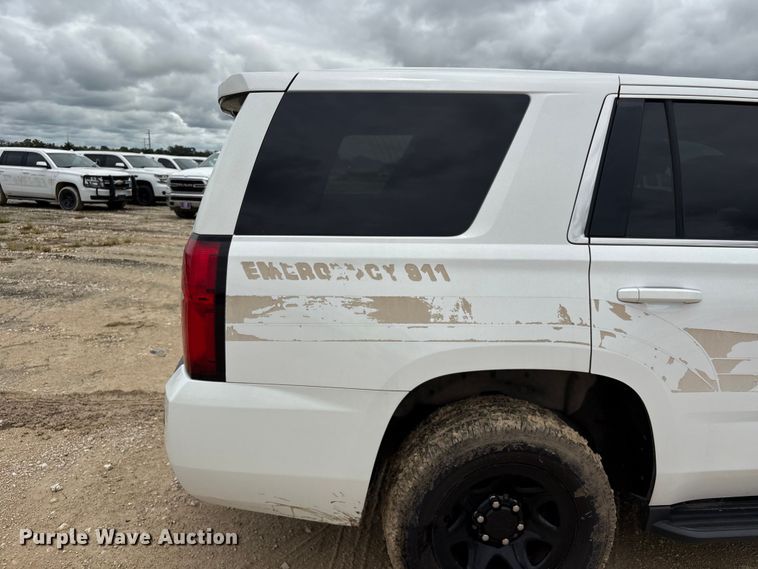 image for item YA3683 2018 Chevrolet Tahoe Police SUV