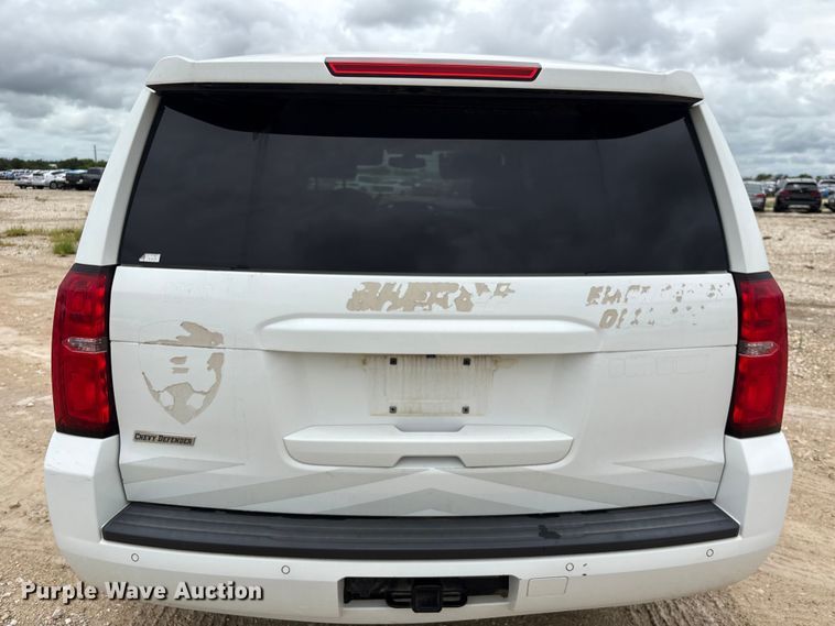 image for item YA3683 2018 Chevrolet Tahoe Police SUV