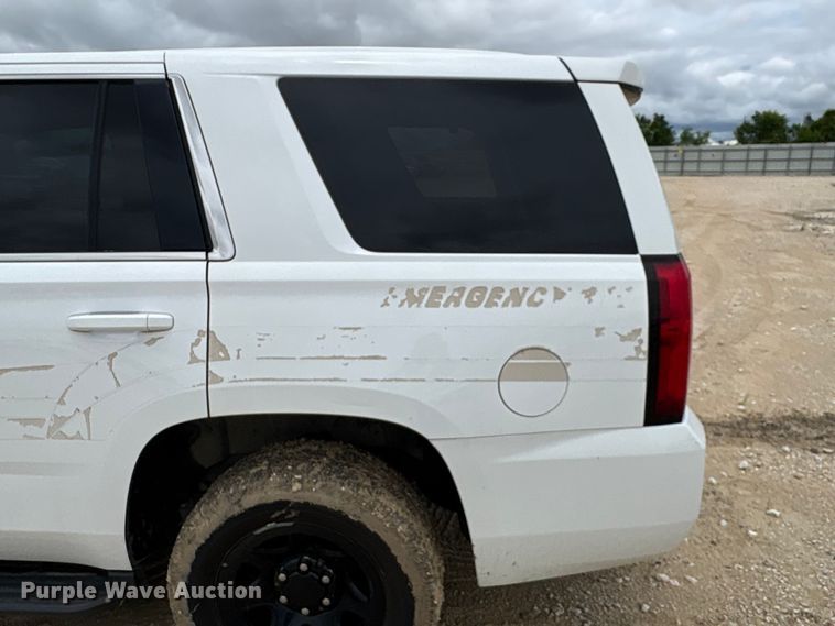 image for item YA3683 2018 Chevrolet Tahoe Police SUV
