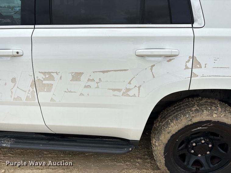image for item YA3683 2018 Chevrolet Tahoe Police SUV