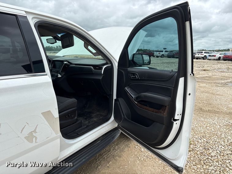 image for item YA3683 2018 Chevrolet Tahoe Police SUV