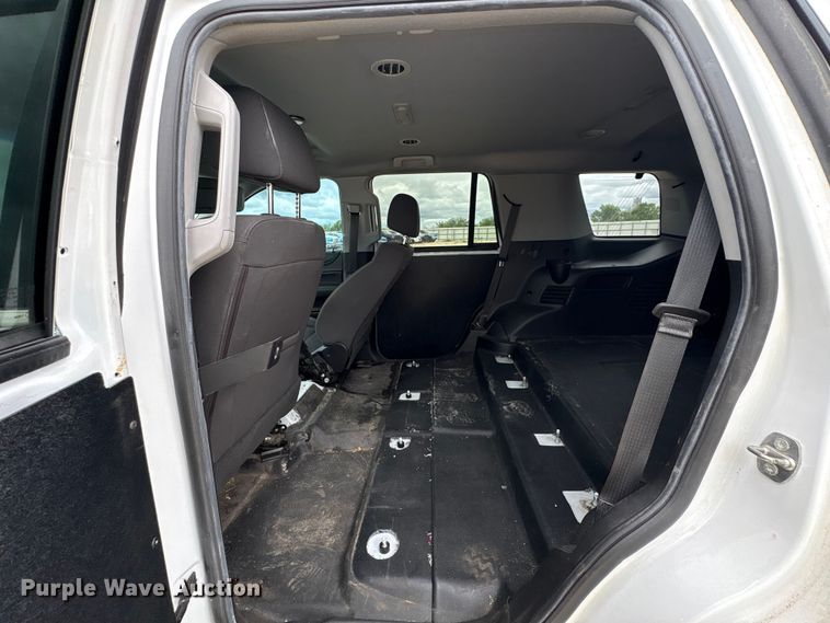 image for item YA3683 2018 Chevrolet Tahoe Police SUV
