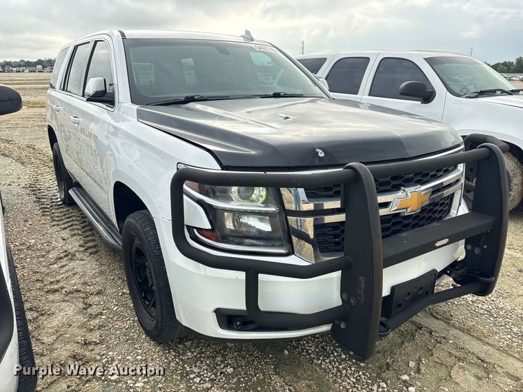 image for item YA3684 2018 Chevrolet Tahoe Police SUV