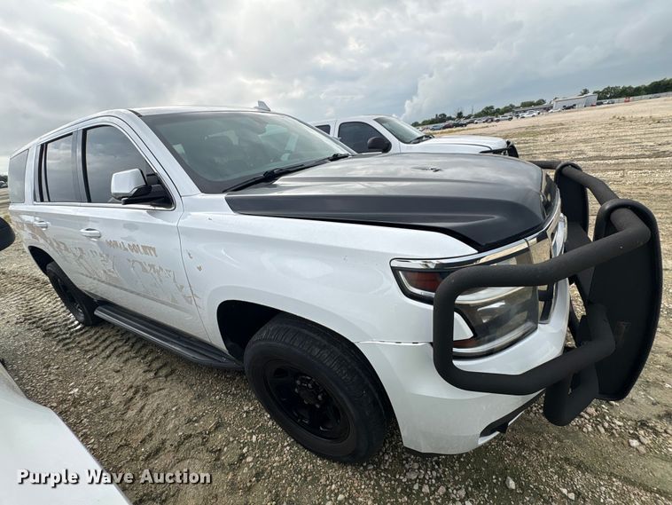 image for item YA3684 2018 Chevrolet Tahoe Police SUV