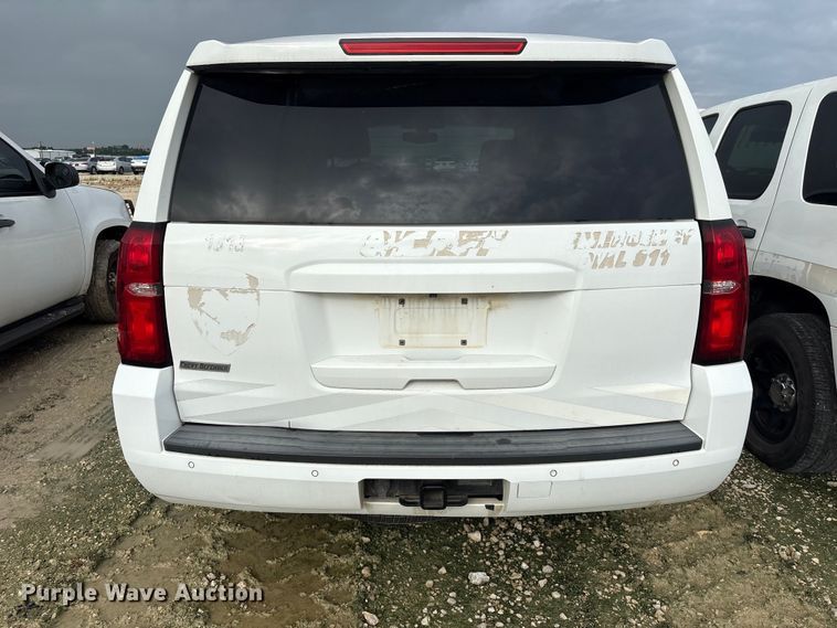 image for item YA3684 2018 Chevrolet Tahoe Police SUV