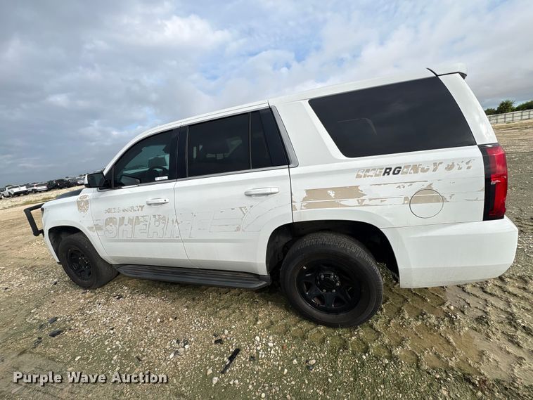 image for item YA3684 2018 Chevrolet Tahoe Police SUV