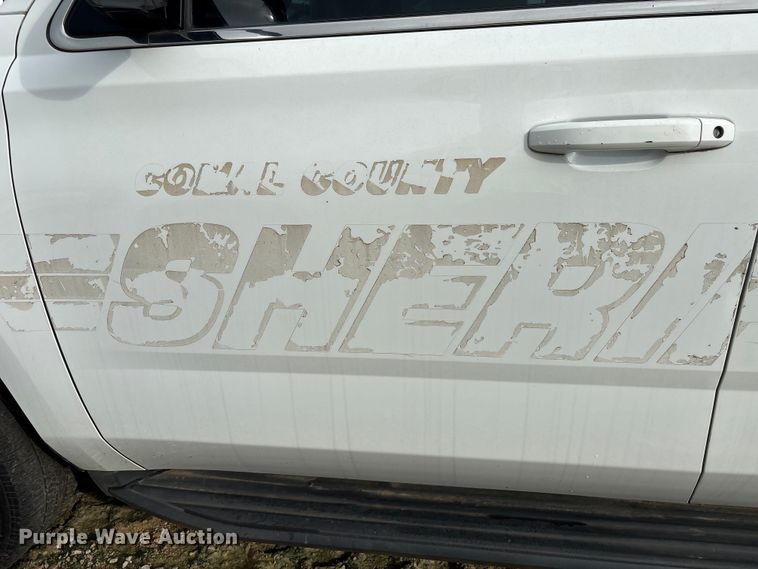 image for item YA3684 2018 Chevrolet Tahoe Police SUV
