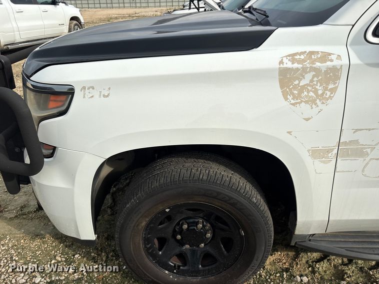 image for item YA3684 2018 Chevrolet Tahoe Police SUV
