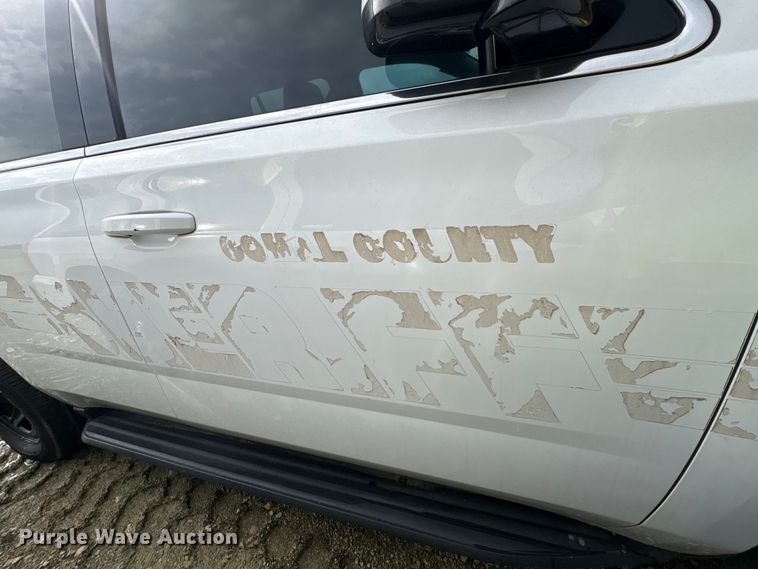 image for item YA3684 2018 Chevrolet Tahoe Police SUV