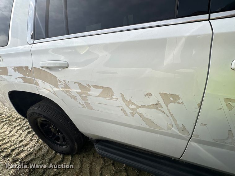image for item YA3684 2018 Chevrolet Tahoe Police SUV