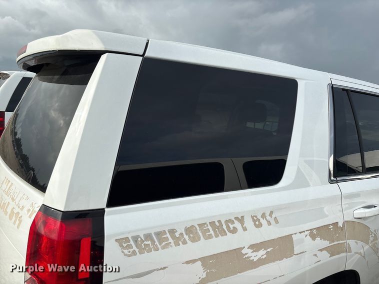 image for item YA3684 2018 Chevrolet Tahoe Police SUV
