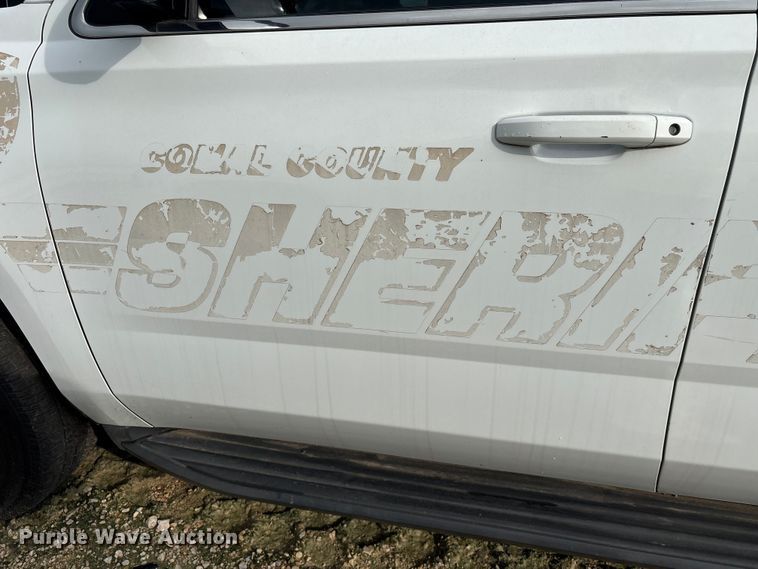 image for item YA3684 2018 Chevrolet Tahoe Police SUV