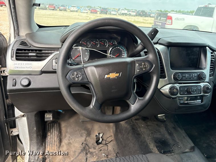 image for item YA3684 2018 Chevrolet Tahoe Police SUV