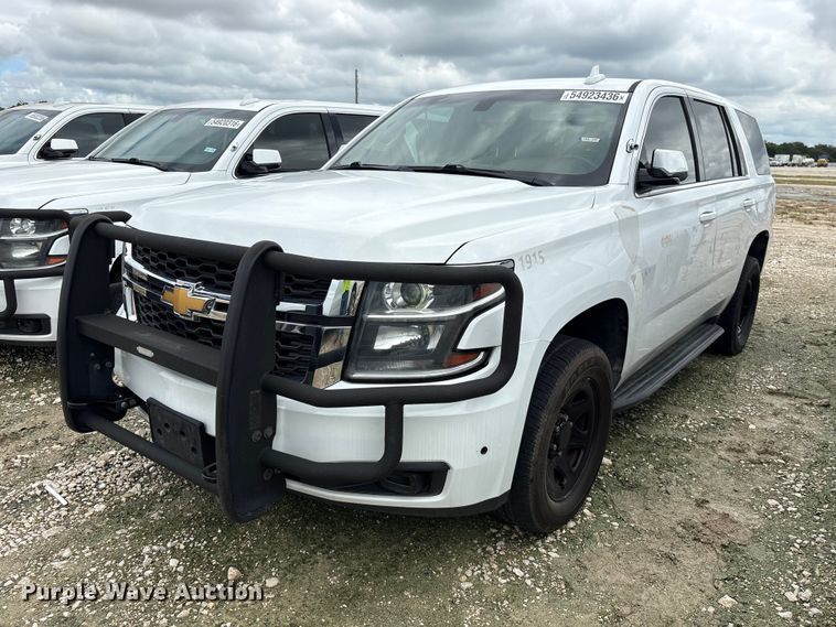 image for item YA3688 2019 Chevrolet Tahoe Police SUV