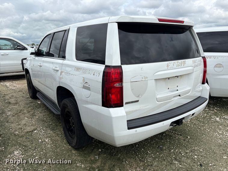image for item YA3688 2019 Chevrolet Tahoe Police SUV