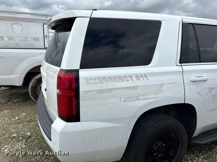 image for item YA3688 2019 Chevrolet Tahoe Police SUV