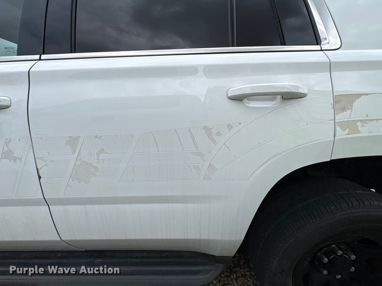 image for item YA3688 2019 Chevrolet Tahoe Police SUV
