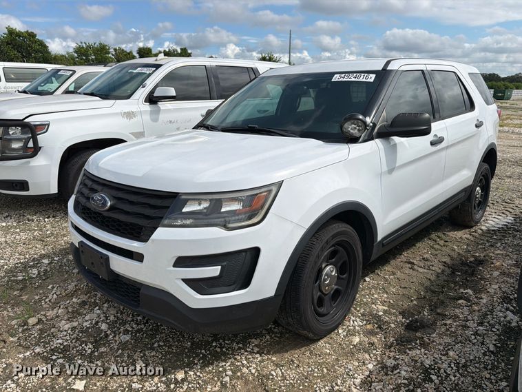 image for item YA3689 2019 Ford Explorer Police Interceptor SUV