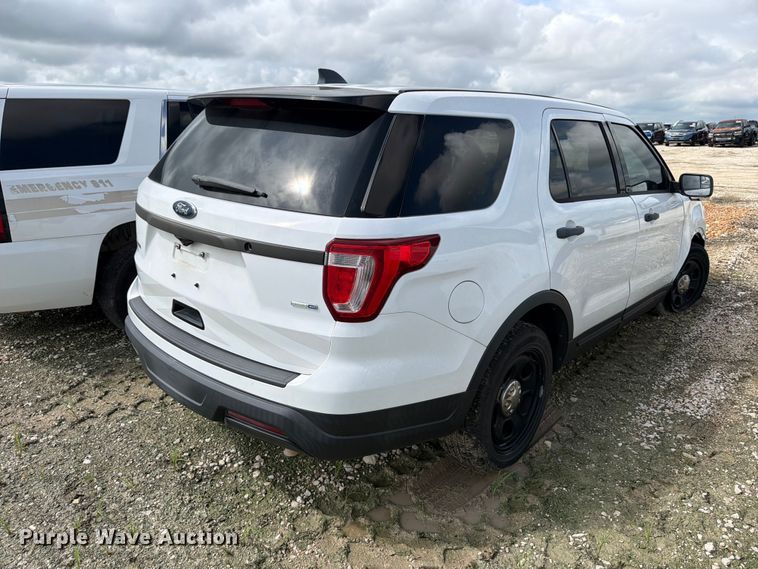 image for item YA3689 2019 Ford Explorer Police Interceptor SUV