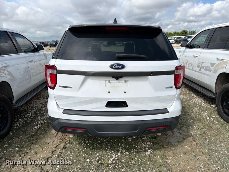 image for item YA3689 2019 Ford Explorer Police Interceptor SUV