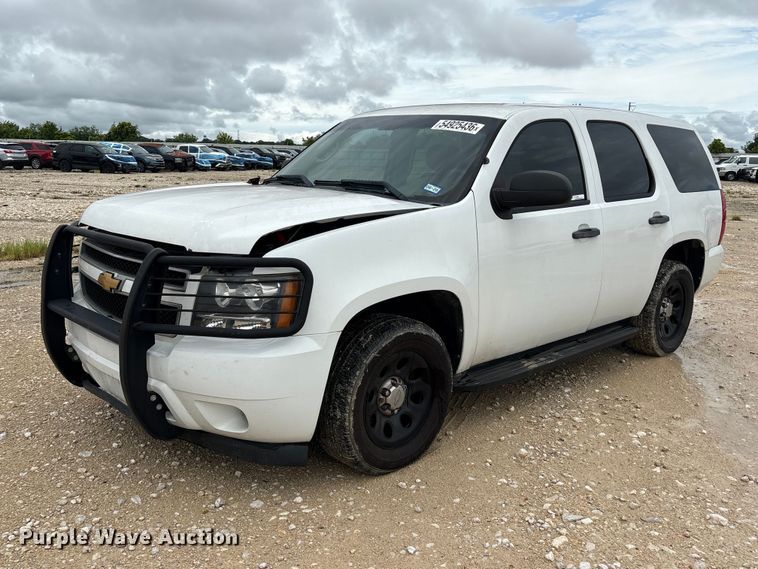 image for item YA3690 2012 Chevrolet Tahoe Police SUV