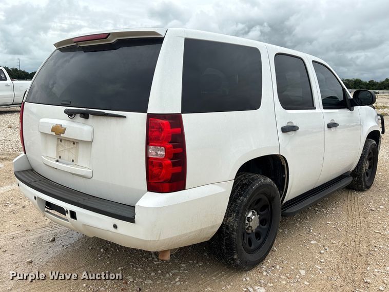 image for item YA3690 2012 Chevrolet Tahoe Police SUV