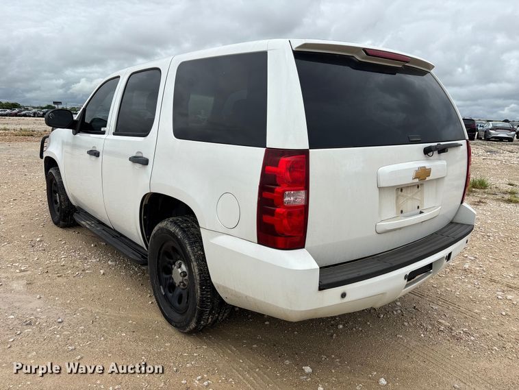 image for item YA3690 2012 Chevrolet Tahoe Police SUV